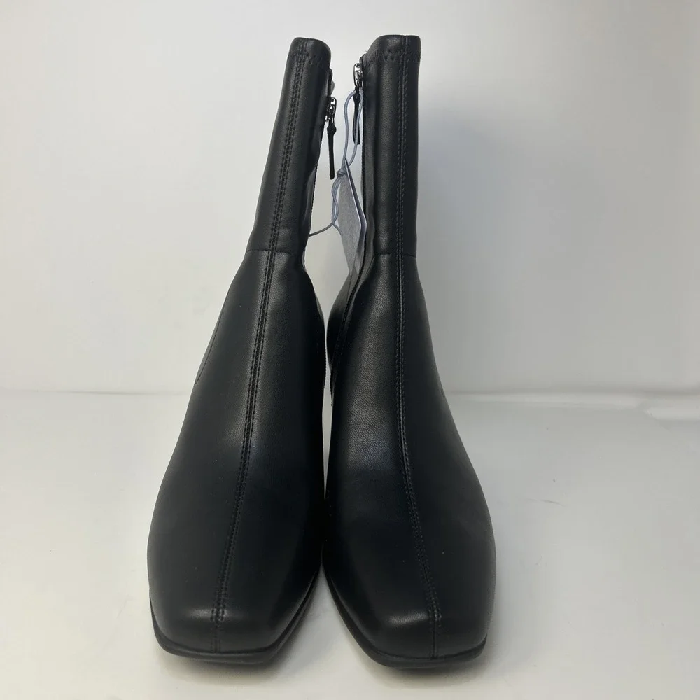 Aerosoles Miley Black Mid-Calf Ankle Booties Boots Size 9 Wide 9W NIB